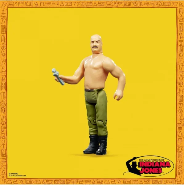 Figura hasbro indiana jones retro collection mecánico alemán