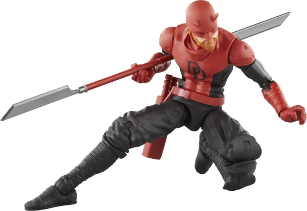 Figura hasbro marvel knights legends series build a figure mindless one daredevil
