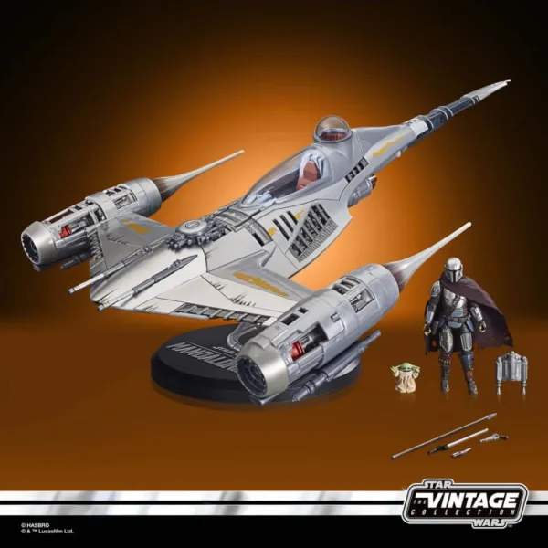 Figura hasbro star wars coleccion vintage -  caza estelar n - 1
