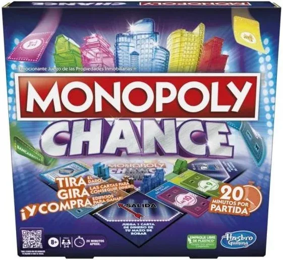 Juego de mesa hasbro monopoly chance español