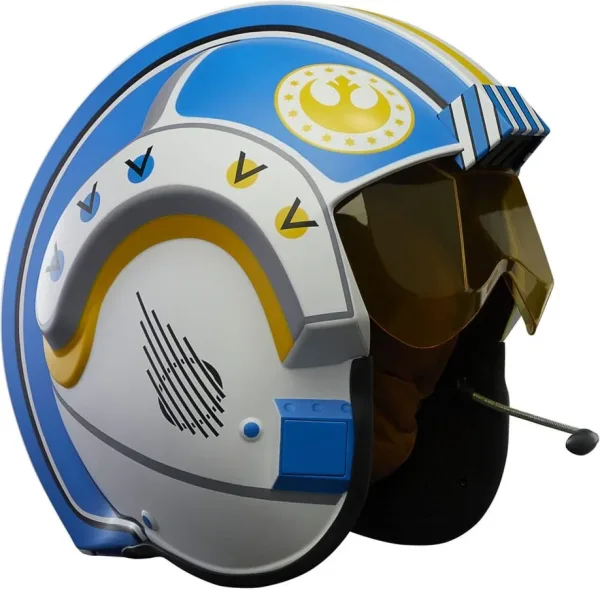 Réplica casco electronico hasbro star wars the black series carson teva