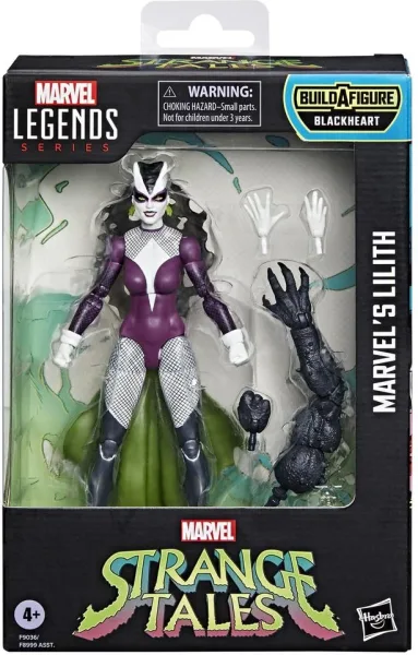 Figura hasbro marvel legends series strange tales marvel's lilith