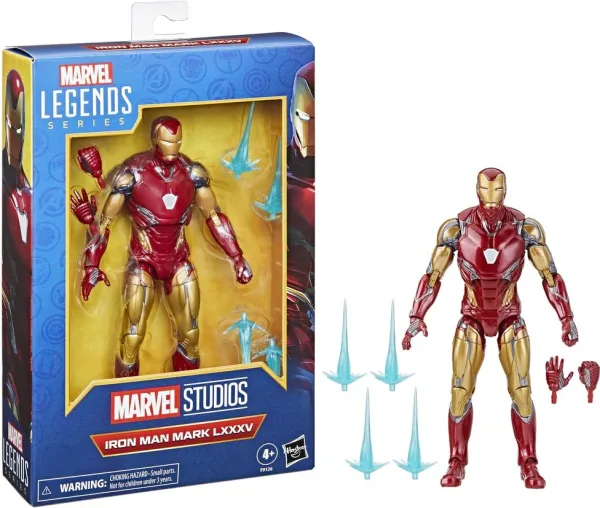 Figura hasbro marvel legends series iron man mark lxxxv