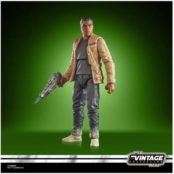 Figura hasbro star wars the force awakens the vintage collection finn starkiller base