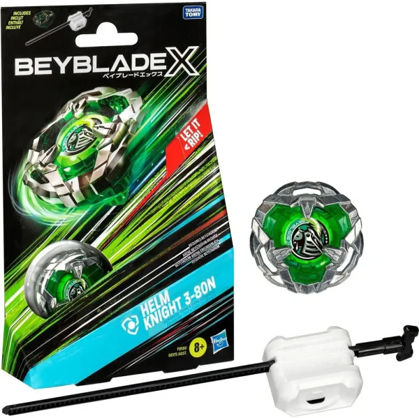 Juego hasbro beyblade helm knight defense