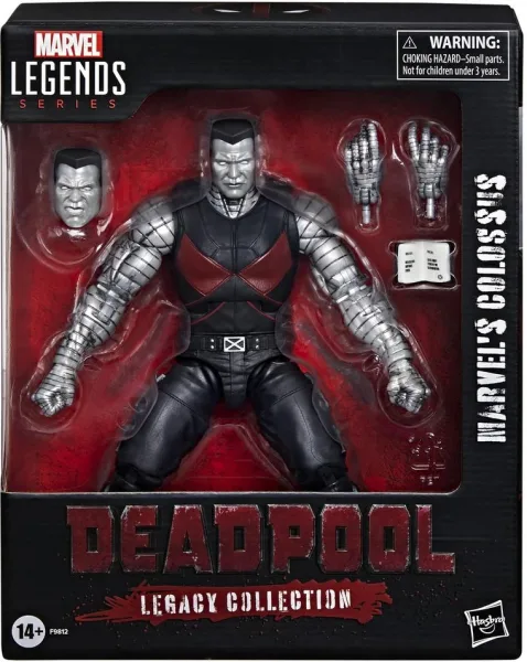 Figura hasbro marvel legends series deadpool legacy collection marvels colossus