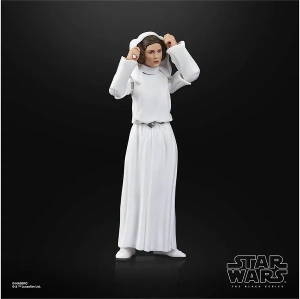 Figura hasbro star wars a new hope the black series princess leia organa