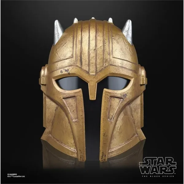 Casco electrónico hasbro star wars the mandalorian the black series the armorer