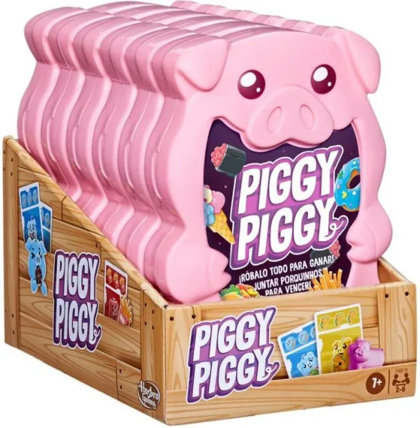 Juego de cartas hasbro piggy piggy