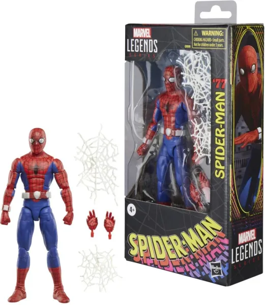 Figura hasbro marvel legends series spider - man '77