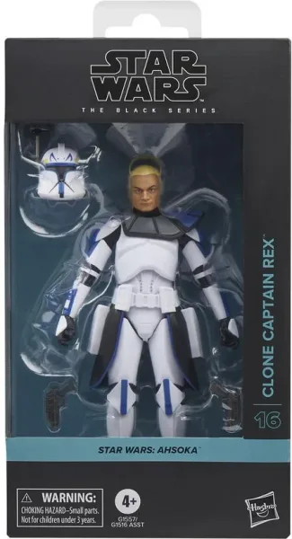 Figura hasbro star wars the black series clone captain rex 15cm