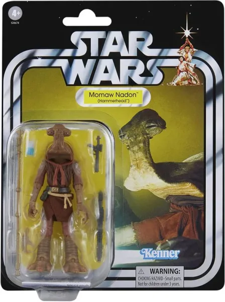 Figura hasbro star wars momaw nadon (hammerhead)