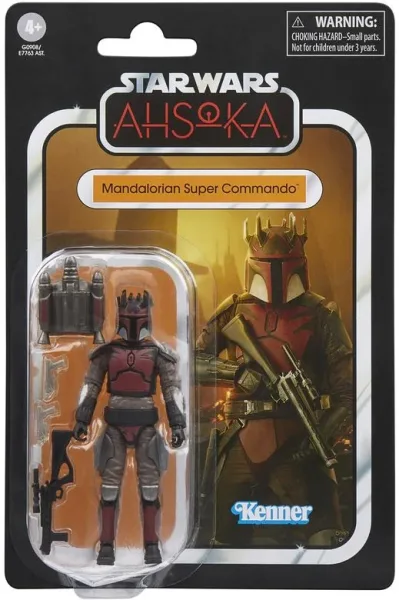 Figura hasbro star wars the vintage collection mandalorian super commando 9.5cm