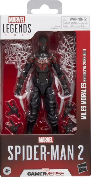 Figura hasbro marvel legends series spider - man 2 miles morales (brooklyn 2099 suit)