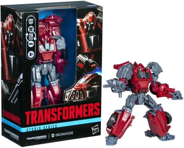 Figura hasbro transformers war for cybertron ironhide