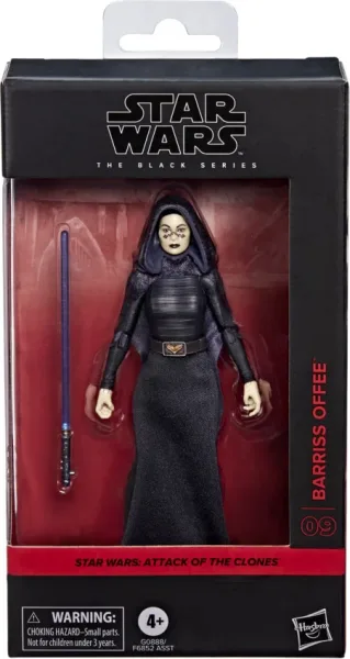 Figura hasbro star wars the black series attack of the clones barriss offee