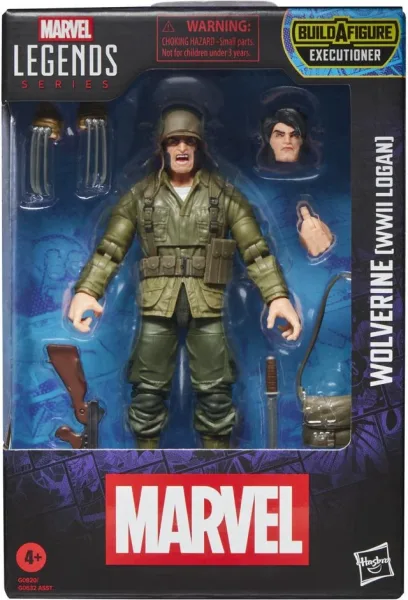 Figura hasbro marvel legends series wolverine (wwii logan)