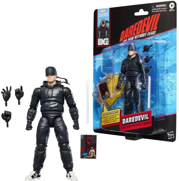 Figura hasbro marvel legends series daredevil the man without fear