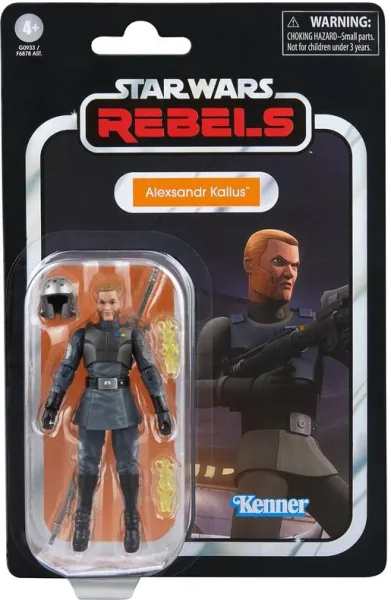 Figura hasbro star wars rebels alexsandre kallus