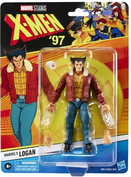 Figura hasbro marvel x - men '97 marvel's logan