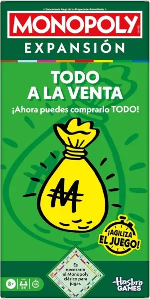 Expansión hasbro monopoly todo a la venta