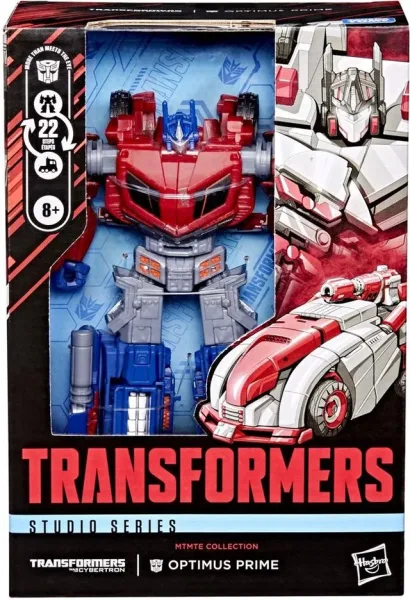 Figura hasbro transformers war for cybertron studio series voyayer class optimus prime 16.5cm