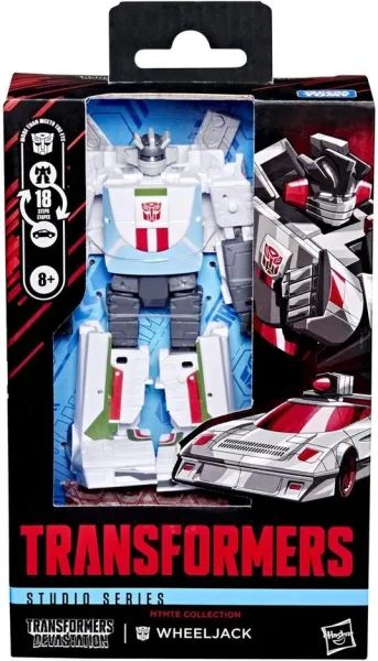 Figura hasbro transformers devastation studio series deluxe class wheeljack 11cm