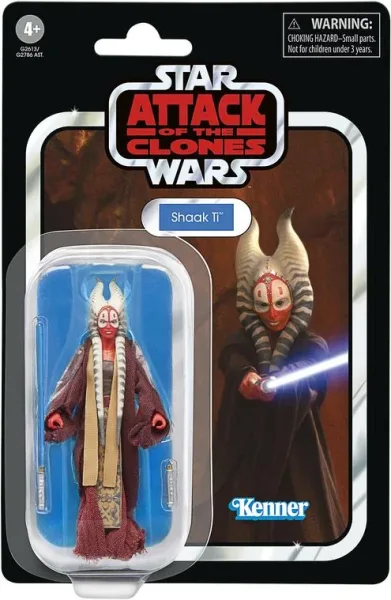 Figura hasbro star wars attack of the clones shaak ti