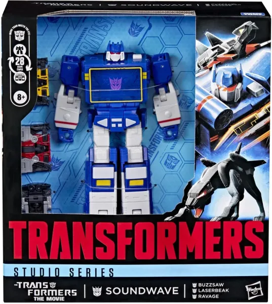 Figura hasbro transformers studio series ldr 86 soundwave