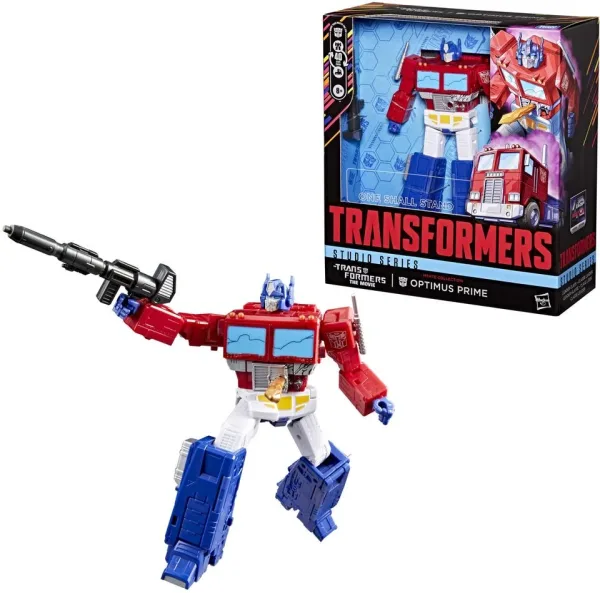 Figura hasbro transformers studio series optimus prime