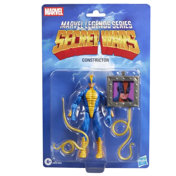 Figura hasbro marvel legends series secret wars constrictor