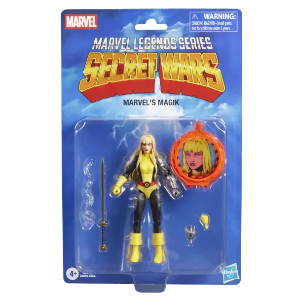 Figura hasbro marvel legends series secret wars marvel's magik