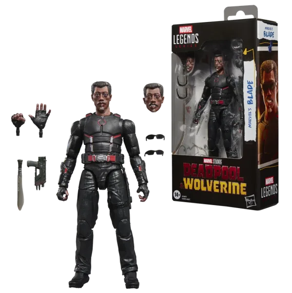 Figura hasbro marvel legends series deadpool & wolverine -  marvels blade