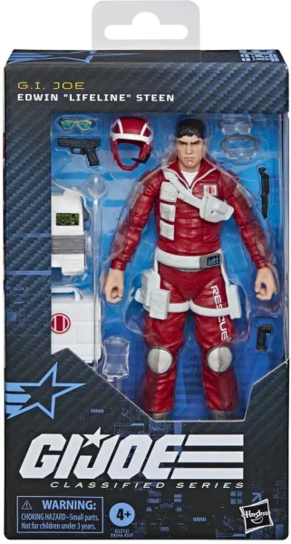 Figura hasbro g.i. joe classified series edwin  pulgadaslifeline pulgadas steen