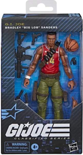 Figura hasbro g.i. joe classified series bradley  pulgadasbig lob pulgadas sanders