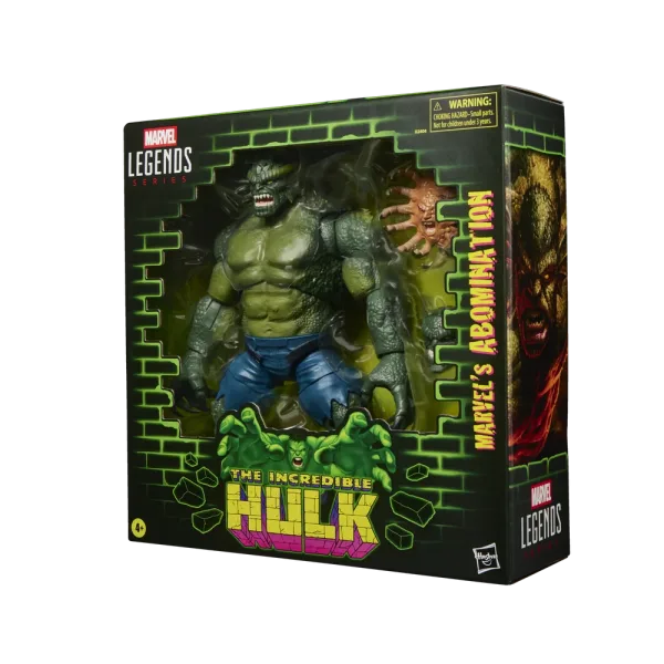 Figura hasbro marvel legends series the incredible hulk marvel's abomination