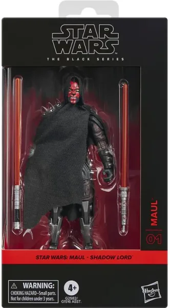 Figura hasbro star wars the black series maul -  shadow lord maul