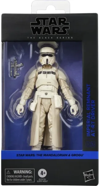 Figura hasbro star wars the black series the mandalorian & grogu imperial remnant at - rt driver