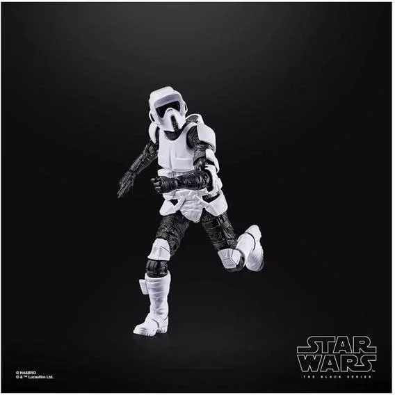 Figura hasbro star wars day the black series may the 4th be with you scout trooper