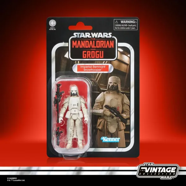 Figura hasbro star wars the mandalorian and grogu imperial remnant snowtrooper