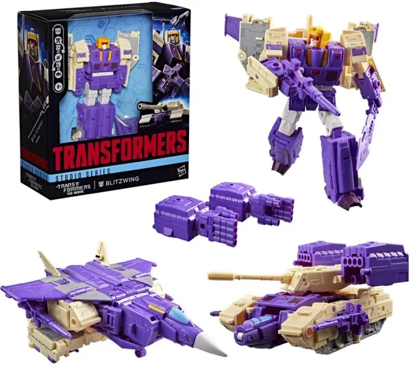 Figura hasbro transformers studio series blitzwing