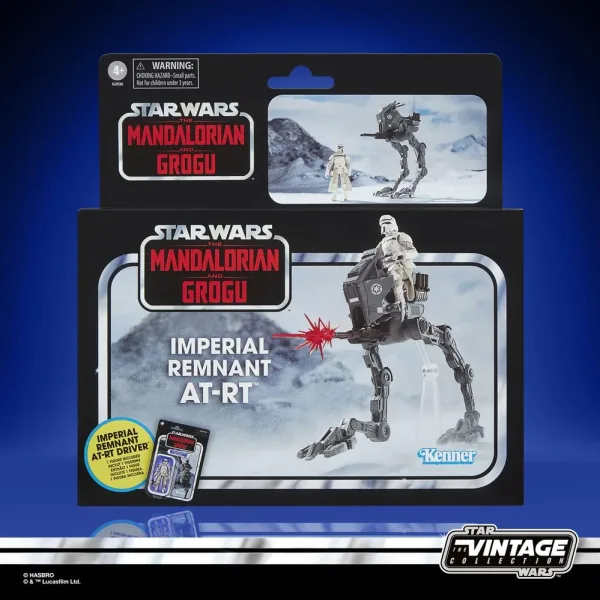 Figura star wars the vintage: imperíal remnant at - rt -  hasbro
