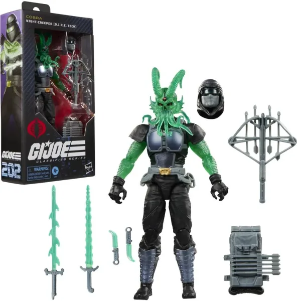 Figura hasbro g.i. joe classified series cobra night creeper