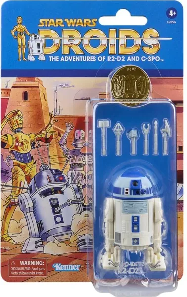Figura hasbro star wars droids the adventures of r2 - d2 and c - 3po r2 - d2