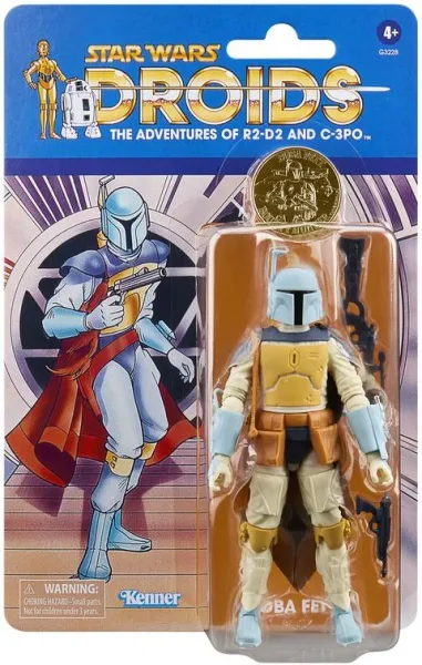 Figura hasbro star wars droids the adventures of r2 - d2 and c - 3po