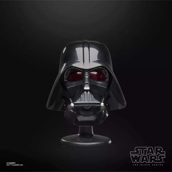 Figura hasbro star wars the black series darth vader mini helmet
