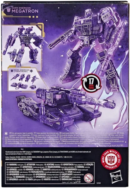 Figura hasbro transformers dark energon megatron