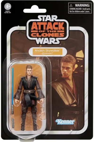 Figura hasbro star wars attack of the clones anakin skywalker (padawan)