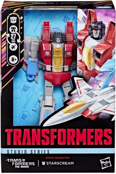 Figura hasbro transformers studio series starscream