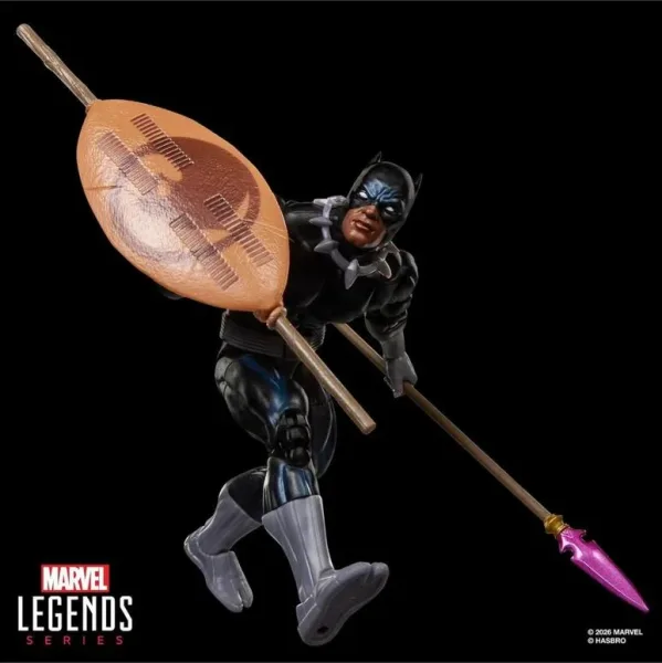 Figura hasbro marvel legends series x magic: the gathering black panther